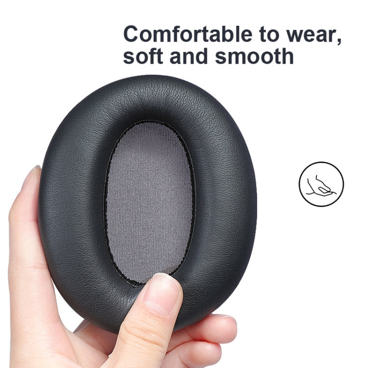 2 PCS Headset Earmuffs Sponge Cover for Edifier W820nb,Style: Red