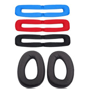2 PCS Headphone Sleeve Cover for Sennheiser GSP300 GSP370 GSP350,Style: Mesh Cloth