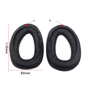 2 PCS Headphone Sleeve Cover for Sennheiser GSP300 GSP370 GSP350,Style: Mesh Cloth