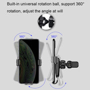 Universal Metal Gravity Car Phone Holder(Gold)