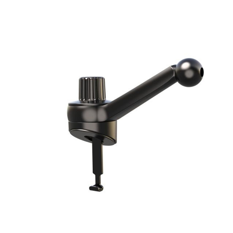 6 PCS Car Center Console Mobile Phone Bracket Snail Base Accessories(17mm Ball Head)