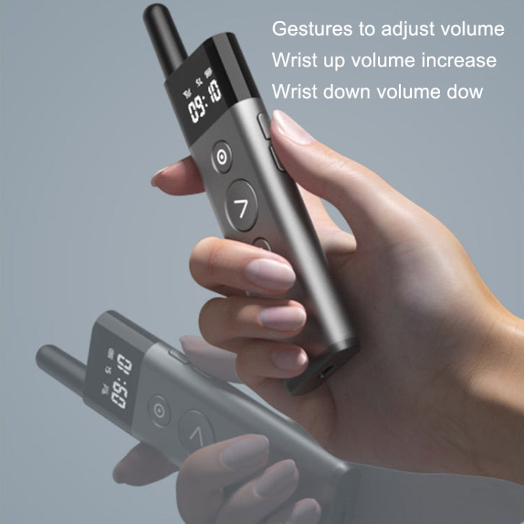 ASiNG A10 Green Light PPT Page Turning Pen Remote Control Presentation Pen, Capacity: 32G (Gray)