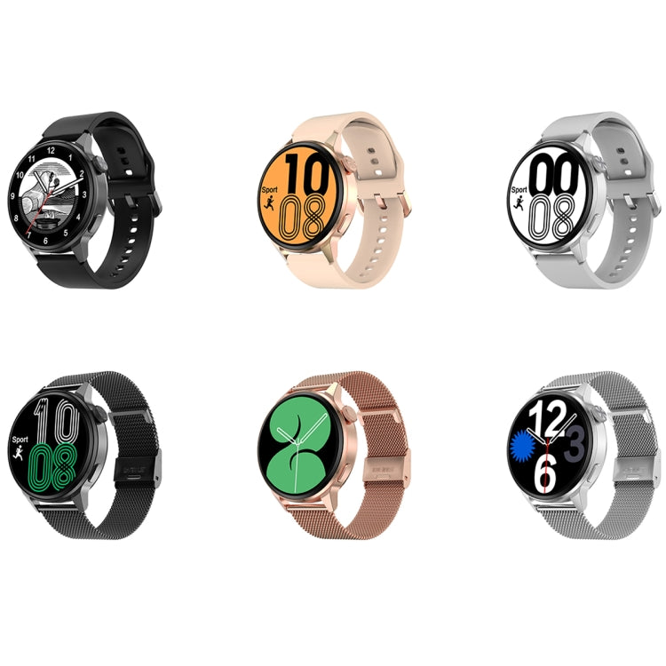Wearkey DT4+ 1.36 Inch HD Screen Smart Call watch with NFC Function, Color: Gold Steel