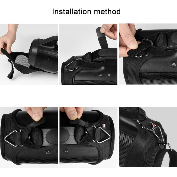 Bluetooth Speaker Carry Case for Anker Soundcore Motion Boom(Black)