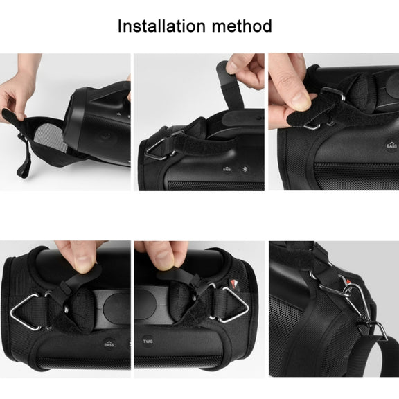 Bluetooth Speaker Carry Case for Anker Soundcore Motion Boom(Black)