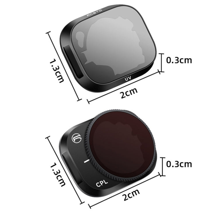 RCSTQ Aluminum Alloy Adjustable Filter Accessories for DJI Mini 3 Pro,Style: CPL