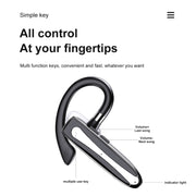 530 Business Model Hanging Ear Stereo Bluetooth Headset(Single Earphone)