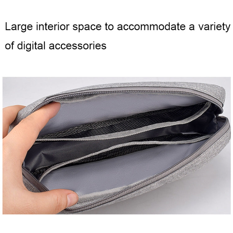 DY01 Digital Accessories Storage Bag, Spec: Large (Mysterious Black)