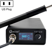 QUECOO 1.3 Inch Display Soldering Station with Handle, Set: US Plug (Q19+P9)