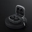 Bluetooth Earphone TPU Flash Powder Protective Case For Samsung Galaxy Buds2/Pro/Live(Glitter Black) - free shipping - PMC TechLife - Order now!