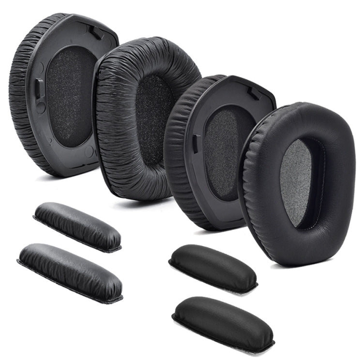 2 PCS Headphone Head Beam Protection Pad For Sennheiser HDR RS185 (Frog Leather)