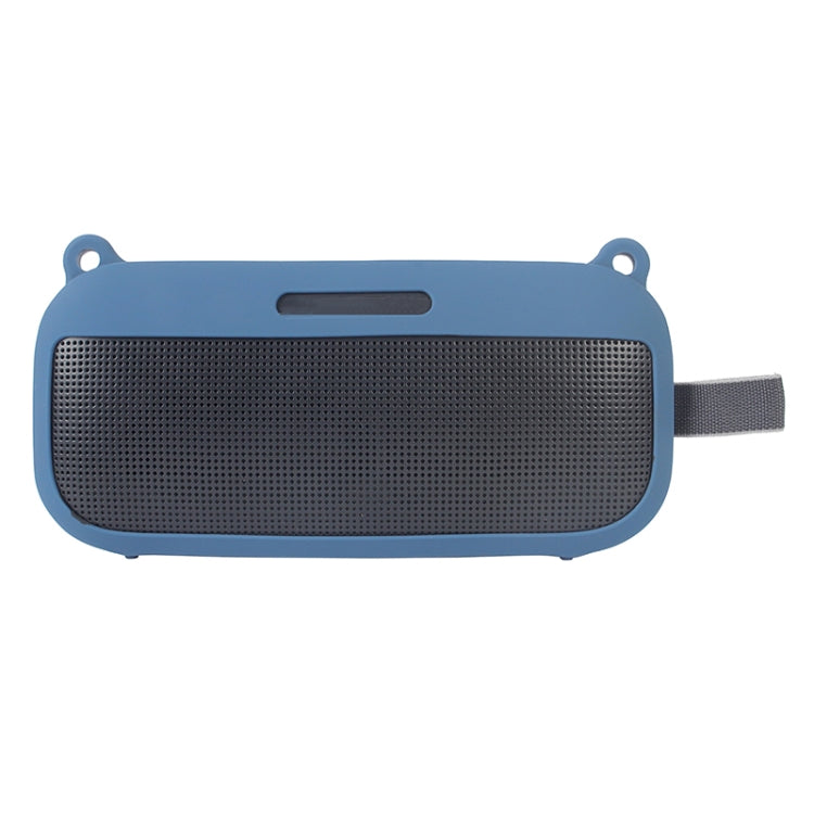 Speaker Silicone Protective Cover For Bose Soundlink Flex(Dark Blue)