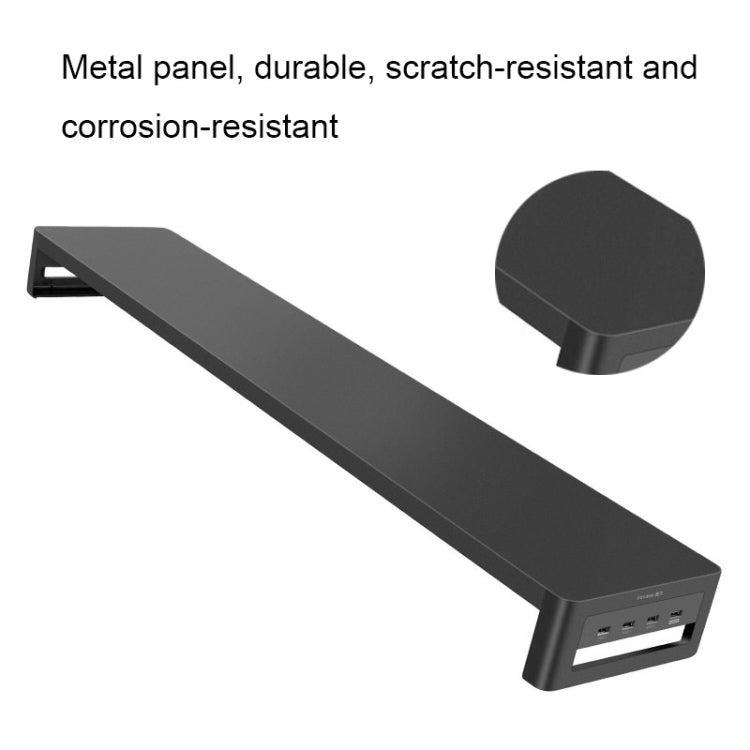 Vaydeer Multifunctional Desktop Widening Monitor Rack, Spec: Single-layer  Type (Wireless Charger)