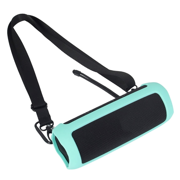 Bluetooth Speaker Silicone Protective Case For JBL Flip6(Mint Green)