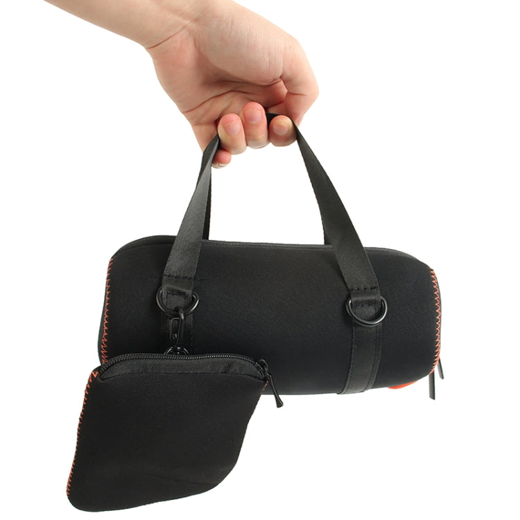 Bluetooth Speaker Storage Bag For JBL Charge3(Black)