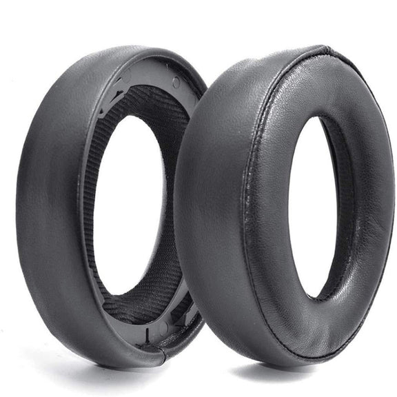 2 PCS Headphone Sponge Cover for SONY PS3 PS4 7.1 Gold,Style: Lamb Leather Earpads