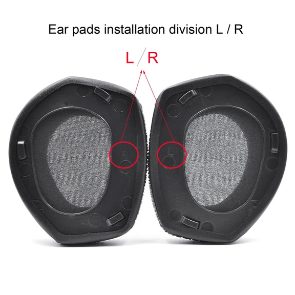 2 PCS Earpad for Sennheiser HDR RS165 RS175 RS185 RS195,Style: Velvet Cloth Earmuff