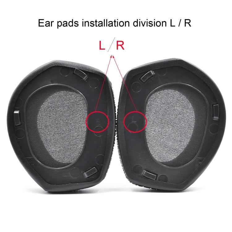 2 PCS Earpad for Sennheiser HDR RS165 RS175 RS185 RS195,Style: Velvet Cloth Earmuff