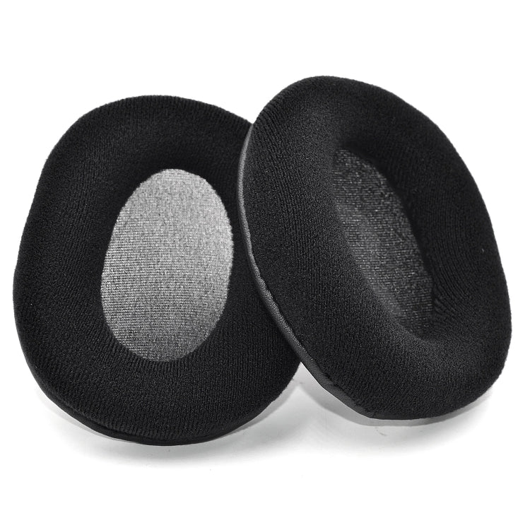 1 Pair Memory Foam Earpads for Logitech Logitech G Pro/G Pro X(Black Velvet Cloth)