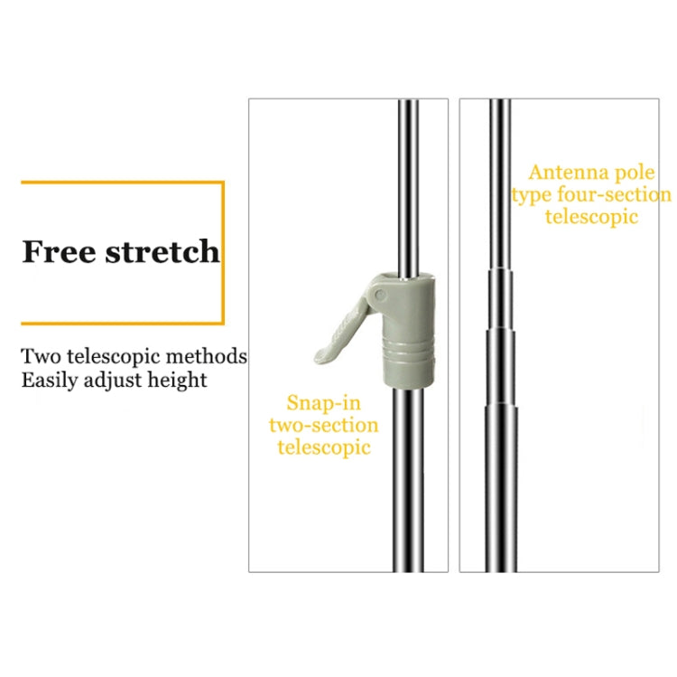 Photography Backdrop Stand Camera Photo Background Props,Style: T-type 4-section  95cm