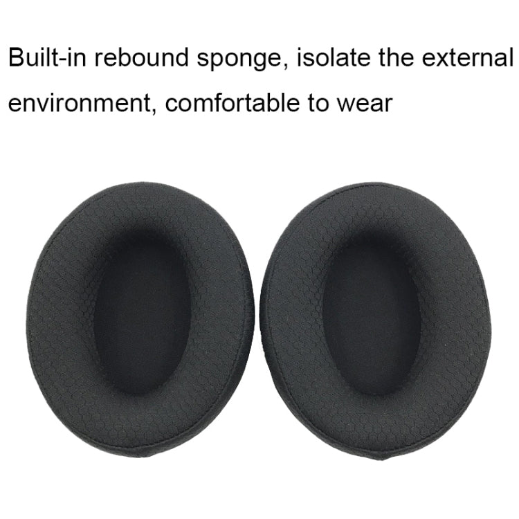 1 Pair Foam Headphone Earmuffs For Kingston HyperX Cloud Mix / Flight S / Alpha, Color: White