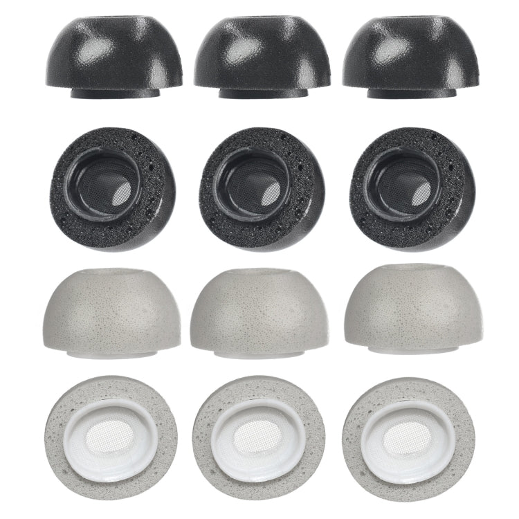 2 PCS Earbuds Memory Foam Ear Caps For TWS Airpods Pro,Size:  Large Black