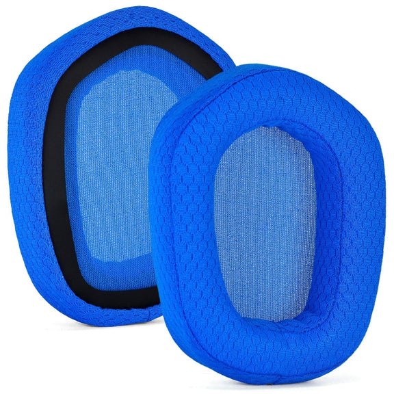1 Pair Earmuffs Headphone Cover For Logitech G335(Blue)