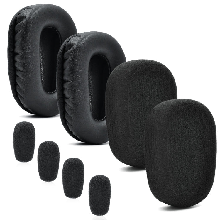 2 PCS Protein Leather Earmuffs  For VXI BlueParrott B450-XT B450XT