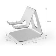 3-gear Adjustable Lazy Metal Mobile Phone Tablet Bracket(Silver)