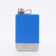 9oz Portable 304 Stainless Steel Flagon Whiskey Vodka Wine Pot Hip Flask(Blue) - Condiment Bottles & Hip Flasks by PMC TechLife | Online Shopping South Africa | PMC TechLife | Buy Now Pay Later Mobicred