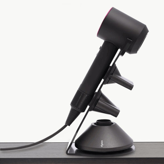 Punch Free Standing Hair Dryer Stand For Dyson 003 Silver