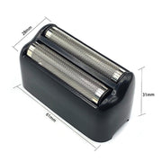 Electric Razor Trimmer Head Cover For Babylis,Style: Silver Knife Net+Knife Head
