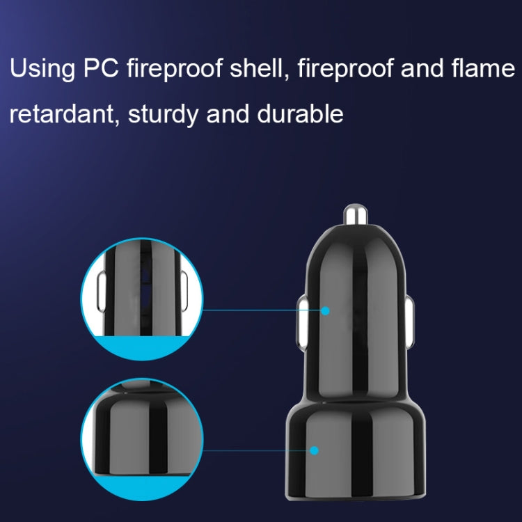 IBD321-Q3 Universal Fireproof Mobile Phone Car Charger, Model: PD 20W