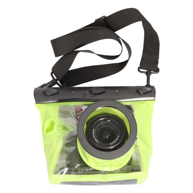 Tteoobl  20m Underwater Diving Camera Housing Case Pouch  Camera Water-resistant Dry Bag, Size: M(Black)
