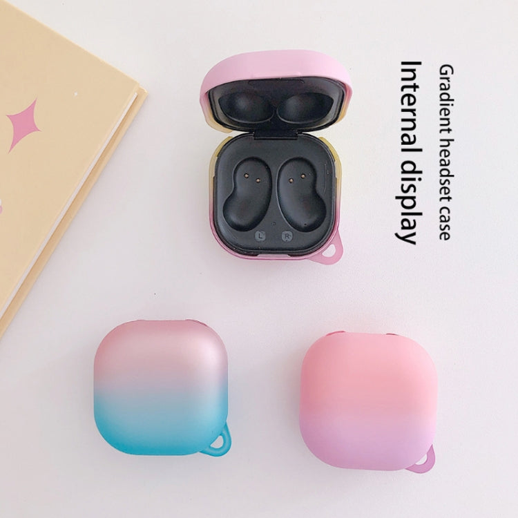 Gradient Headphone Cover For Samsung Buds Pro/Buds Live/Buds 2(Yellow Pink)