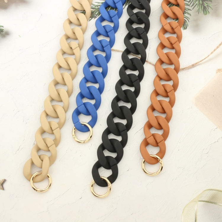 Phone Case Plastic Bracelet DIY Bag Carry Strap Cup Sleeve(Ginger Yellow)