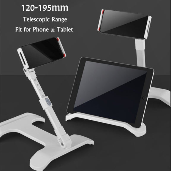 Mobile Phone Stand Bed Desktop Lap Tablet Stand Bedside Support Stand(Black)