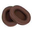 2 PCS Headset Sponge Earmuffs For SONY MDR-7506 / V6 / 900ST, Color: Brown Stitching - Earmuff & Pad by PMC TechLife | Online Shopping South Africa | PMC TechLife