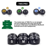 6 PCS Memory Foam Earplugs For TWS Jabra Elite 65T Sony WF-1000XM3 Real Wireless Headset Medium