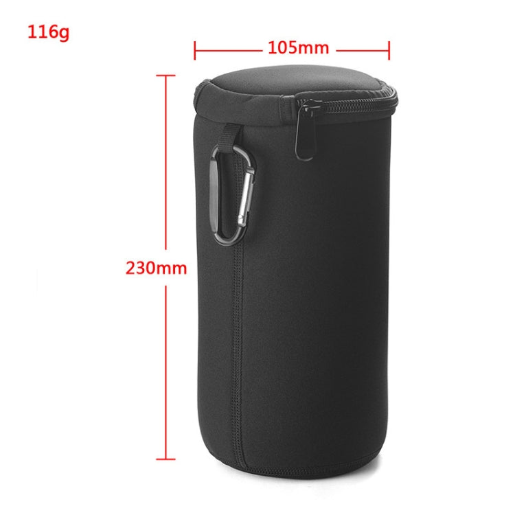 2 PCS Wireless Bluetooth Speaker Portable Water-resistant Case For Sony SRS-XB23(Black)