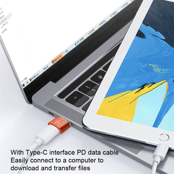 10 PCS HOWJIM HJ003 Type-C To USB3.0 Adapter Support Charging & Data Cable Transfer(Red)