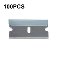 100 PCS A25 Car Film Mobile Phone Screen Auxiliary Tool Single Sided Stainless Steel Blade - Others by PMC TechLife | Online Shopping South Africa | PMC TechLife