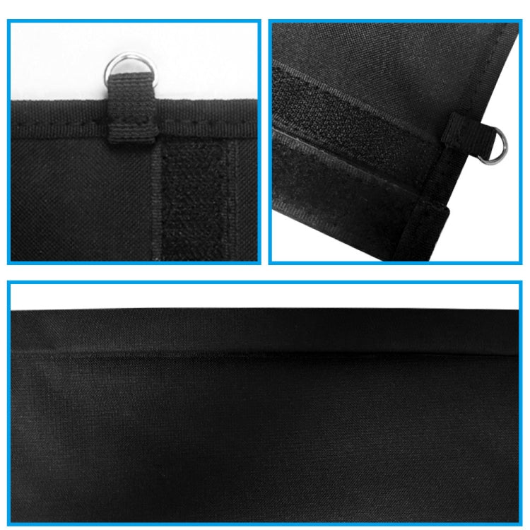 Car Key Signal Shielding Bag Tablet Mobile Phone Privacy Protective Cover Large(Black)