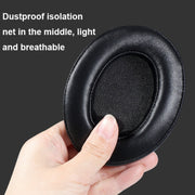 2 PCS Breathable Foam Headphone Earmuffs with Buckle For Sennheiser Momentum 3, Spec: Gold Protein