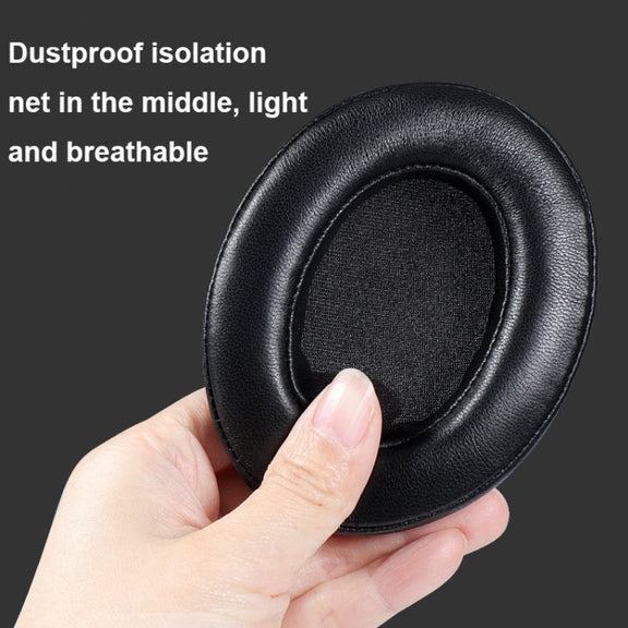 2 PCS Breathable Foam Headphone Earmuffs with Buckle For Sennheiser Momentum 3, Spec: Gold Protein