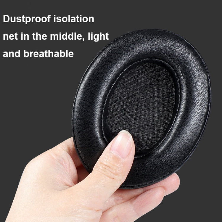 2 PCS Breathable Foam Headphone Earmuffs with Buckle For Sennheiser Momentum 3, Spec: Gold Protein