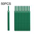 50 PCS Needle Shape Self-adhesive Data Cable Organizer Colorful Bundles 12 x 115mm(Green) - Cable Organizer by PMC TechLife | Online Shopping South Africa | PMC TechLife