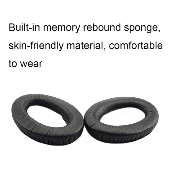 2 PCS Headset Earmuffs Sponge Case For Sennheiser PXC450/PXC350/PC350, Spec: Black Velvet