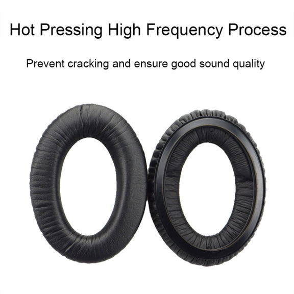 2 PCS Headset Earmuffs Sponge Case For Sennheiser PXC450/PXC350/PC350, Spec: Black Velvet