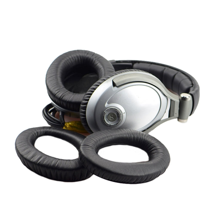 2 PCS Headset Earmuffs Sponge Case For Sennheiser PXC450/PXC350/PC350, Spec: Brown Velvet